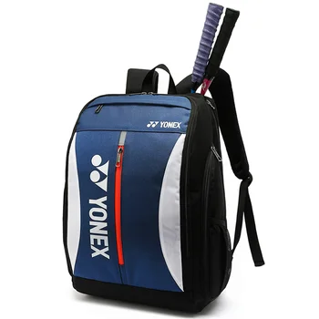 Рюкзак с ракеткой для бадминтона YONEX высокого качества Спортивная сумка с карманом для обуви вмещает 2 ракетки для бадминтона Различные аксессуары для бадминтона